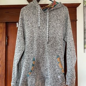 Buckle sweatshirt hoodie